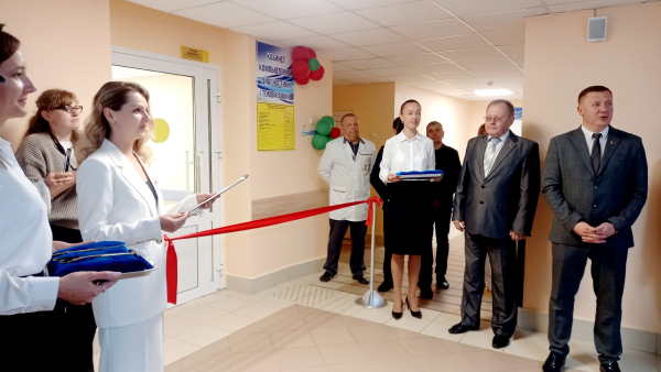 В преддверии Дня народного единства в ГУЗ «Полоцкая центральная городская больница» состоялось торжественное открытие кабинета рентгено-компьютерной диагностики.